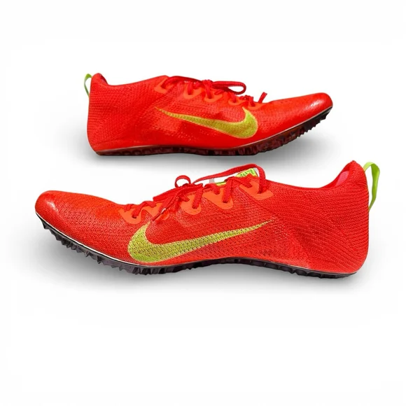 Nike Zoom Superfly Elite 2 Track Shoes Spikes Crimson Red Mens size 14